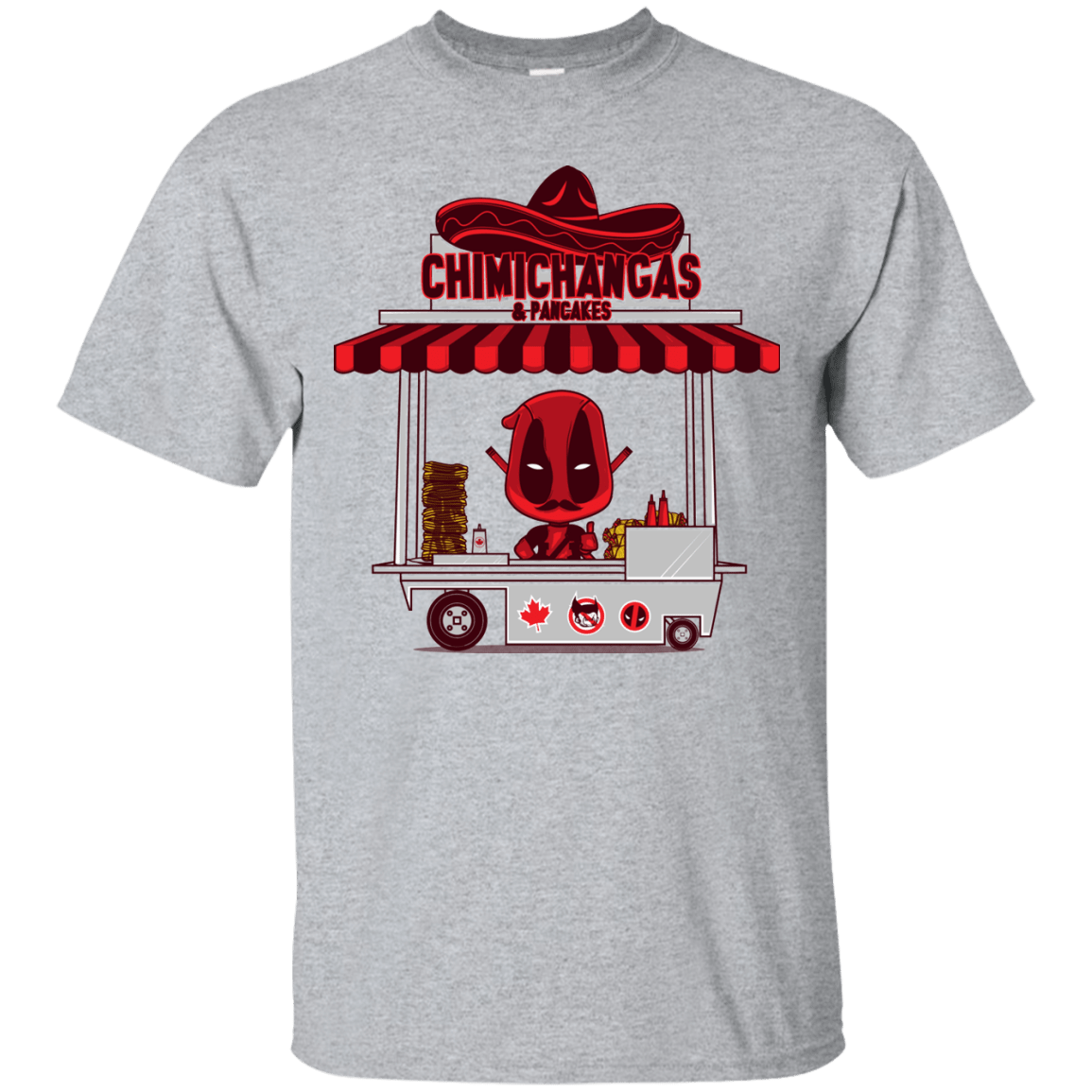 T-Shirts Sport Grey / S CHIMICHANGAS & PANCAKES T-Shirt