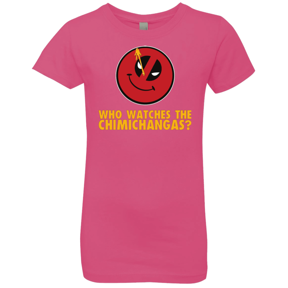 T-Shirts Hot Pink / YXS Chimichangas V4 Girls Premium T-Shirt