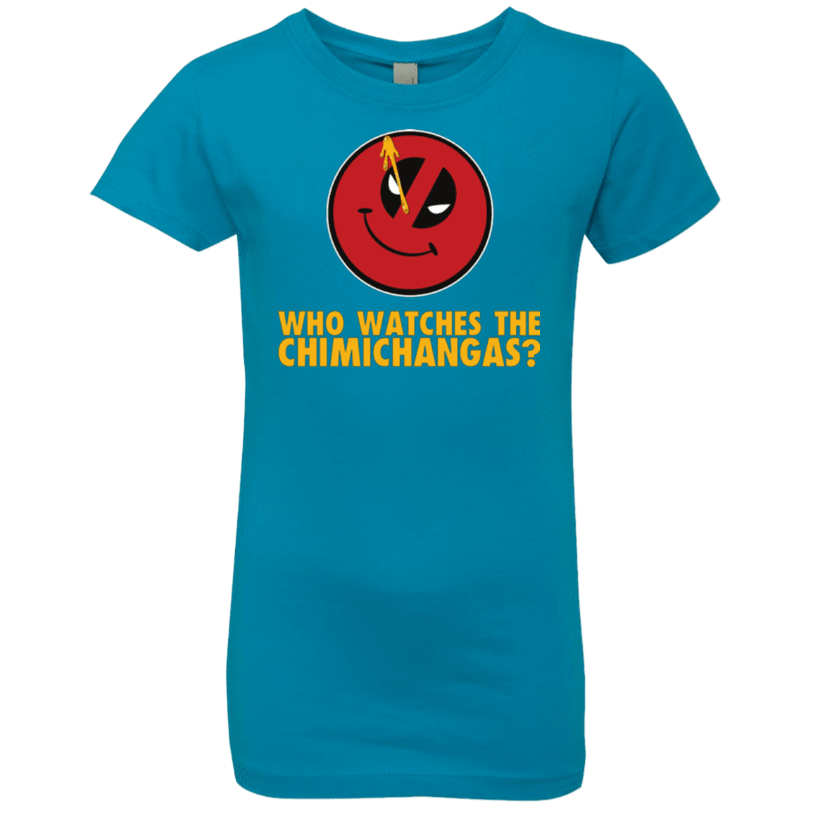 T-Shirts Turquoise / YXS Chimichangas V4 Girls Premium T-Shirt