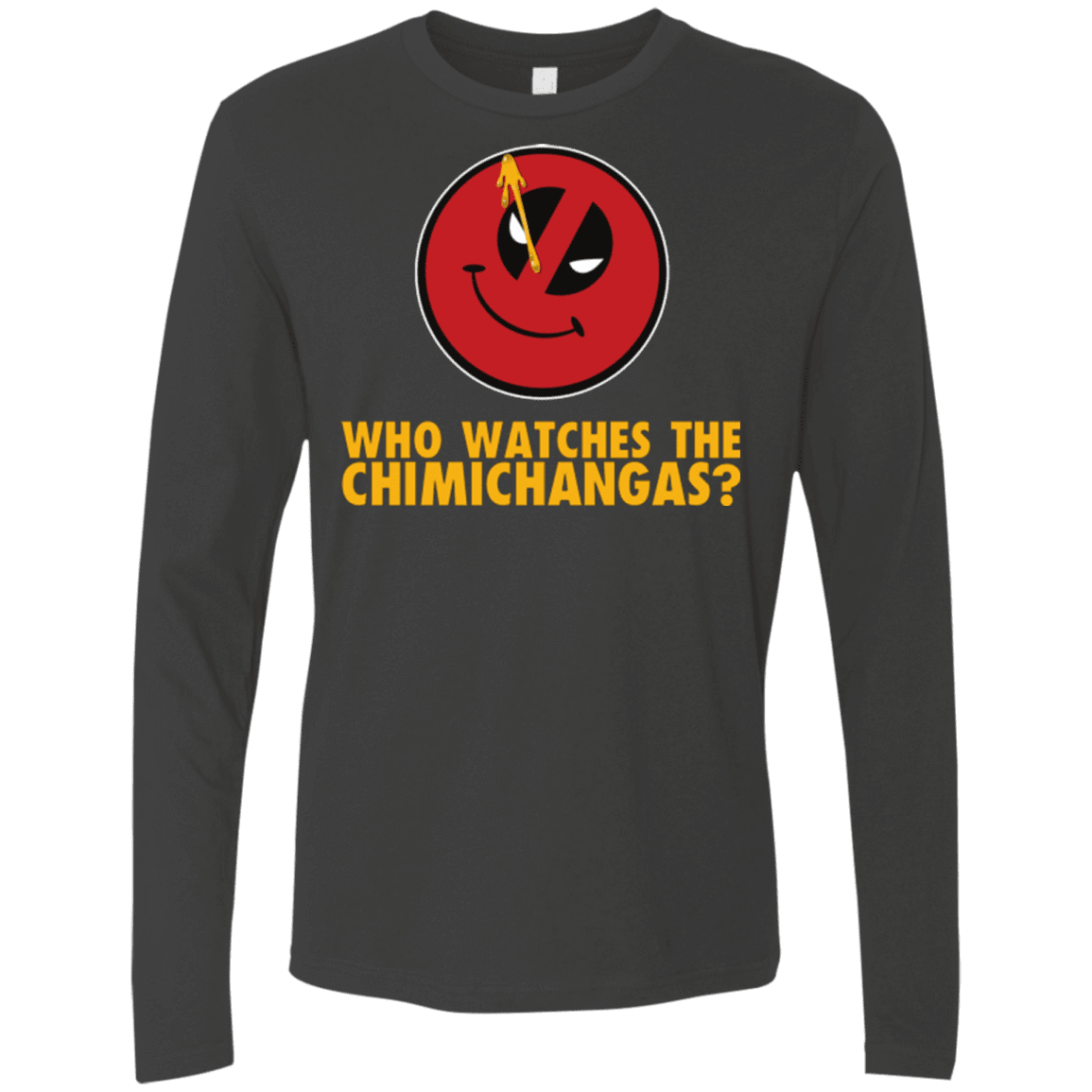 T-Shirts Heavy Metal / Small Chimichangas V4 Men's Premium Long Sleeve