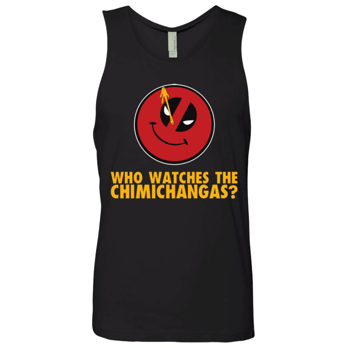 T-Shirts Black / Small Chimichangas V4 Men's Premium Tank Top