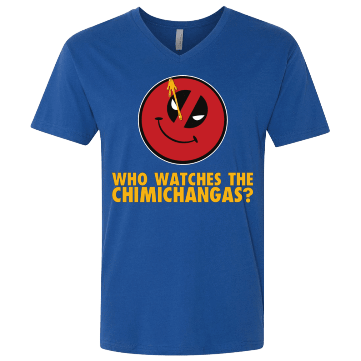 T-Shirts Royal / X-Small Chimichangas V4 Men's Premium V-Neck