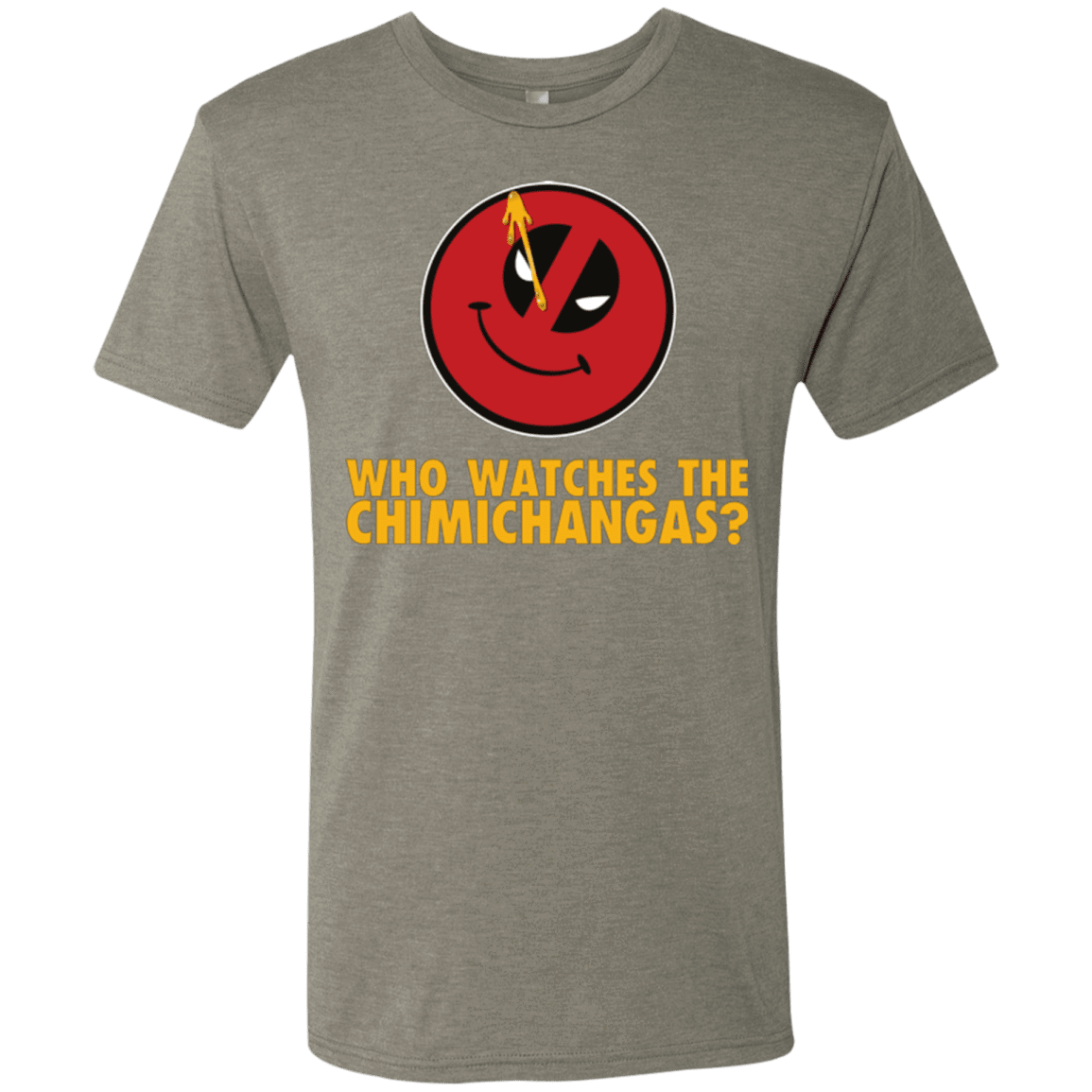 T-Shirts Venetian Grey / Small Chimichangas V4 Men's Triblend T-Shirt