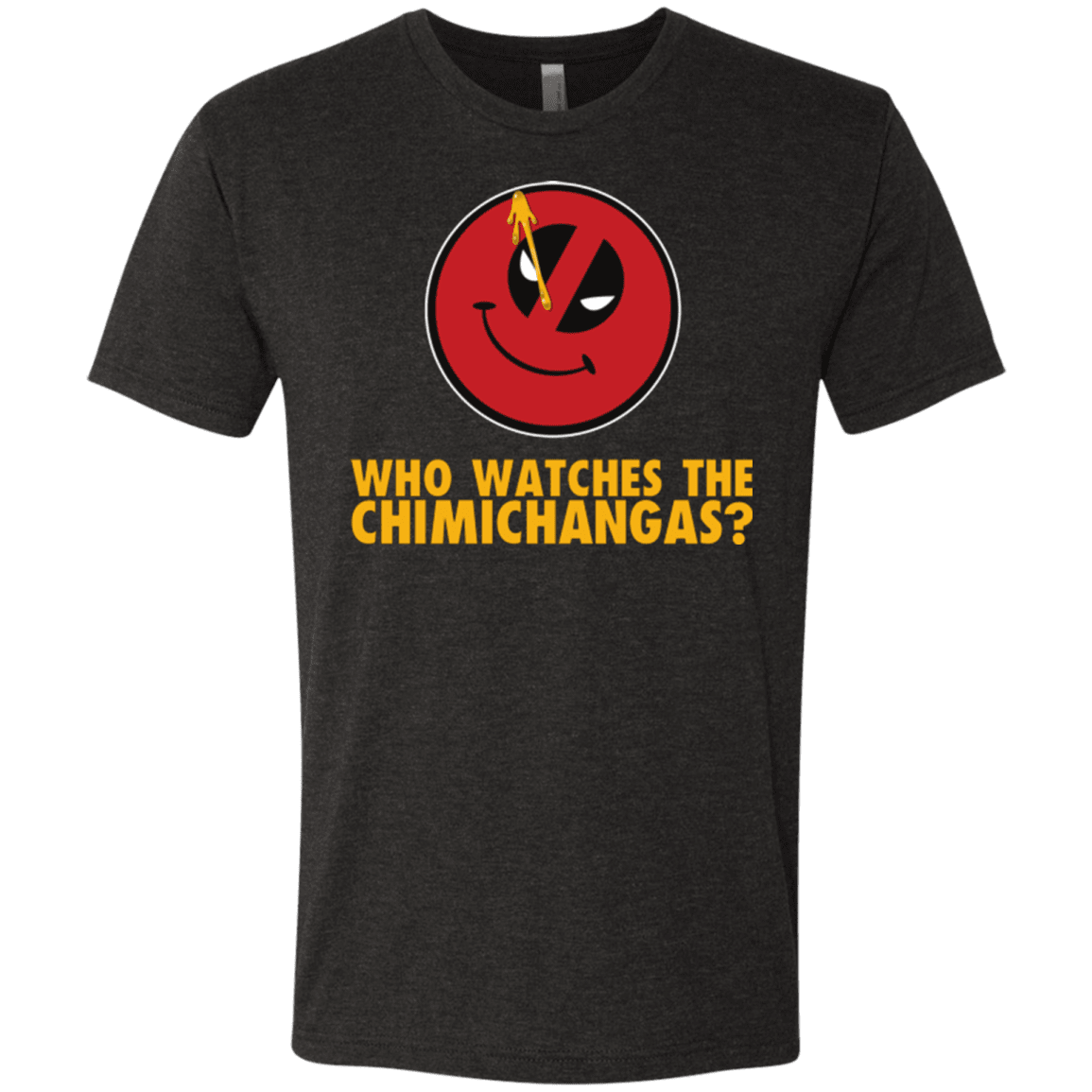 T-Shirts Vintage Black / Small Chimichangas V4 Men's Triblend T-Shirt