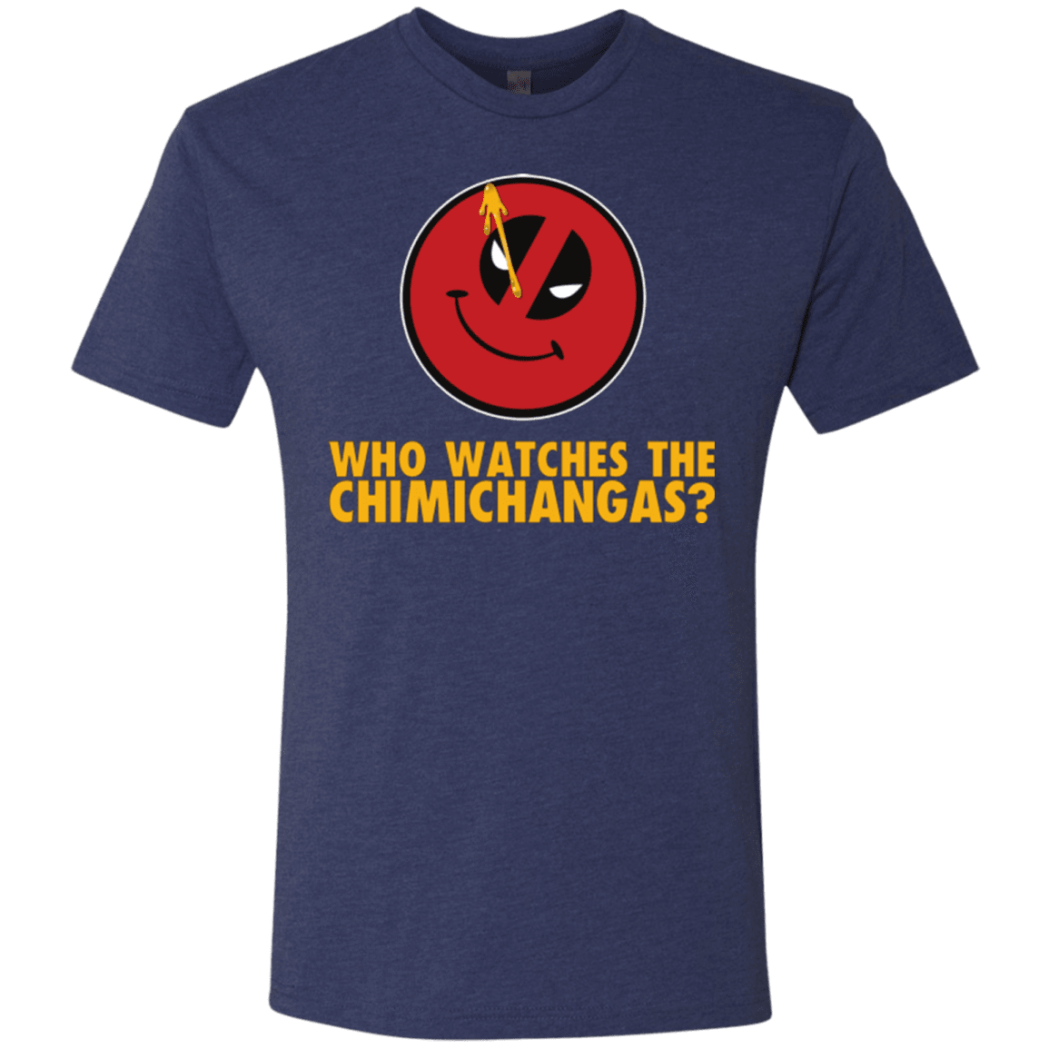 T-Shirts Vintage Navy / Small Chimichangas V4 Men's Triblend T-Shirt