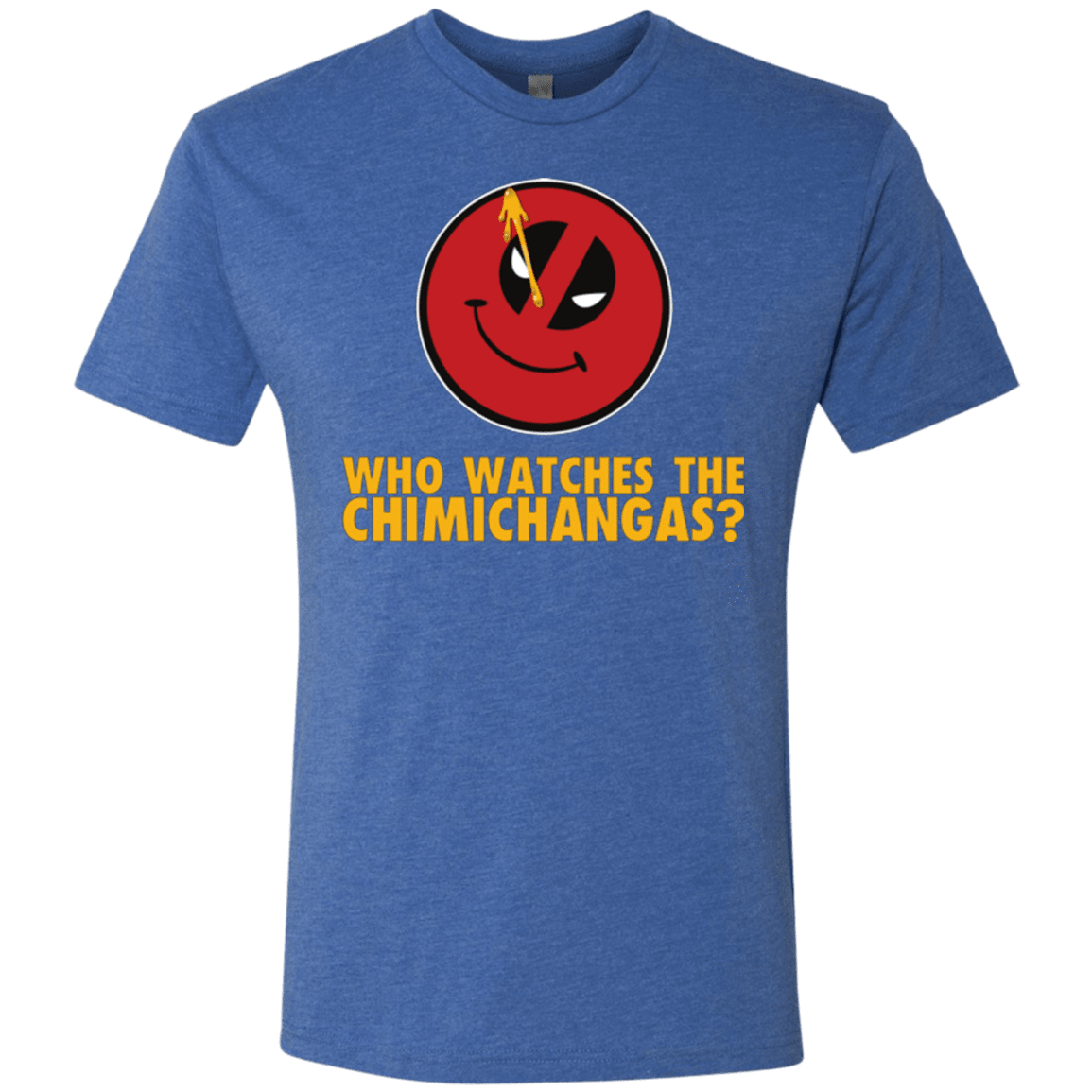 T-Shirts Vintage Royal / Small Chimichangas V4 Men's Triblend T-Shirt