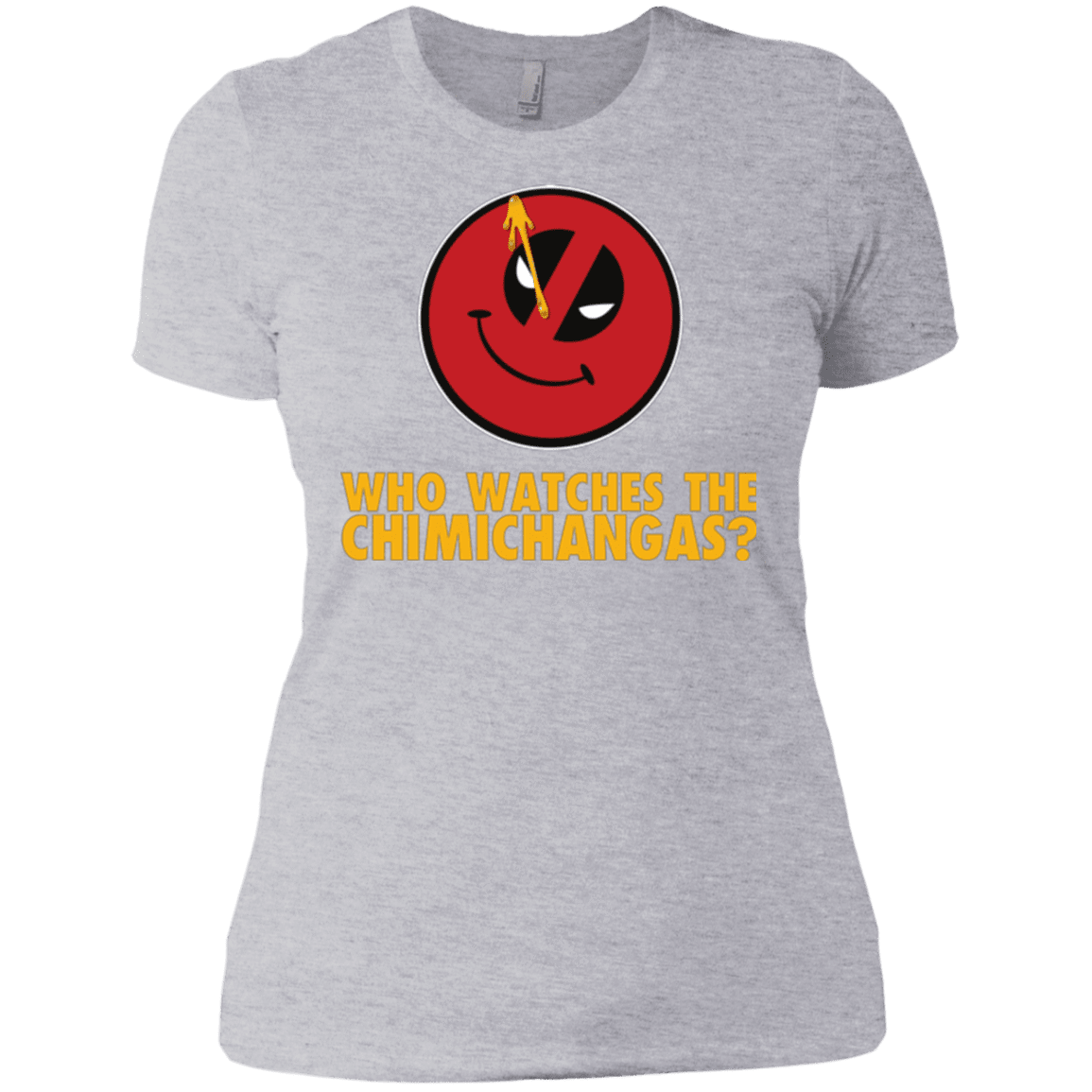 T-Shirts Heather Grey / X-Small Chimichangas V4 Women's Premium T-Shirt