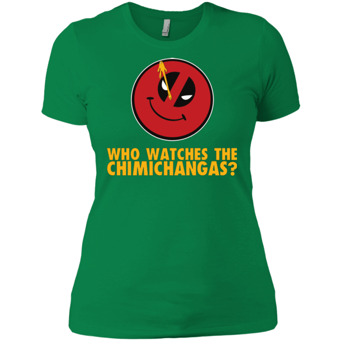 T-Shirts Kelly Green / X-Small Chimichangas V4 Women's Premium T-Shirt