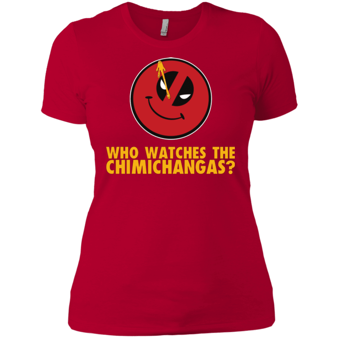 T-Shirts Red / X-Small Chimichangas V4 Women's Premium T-Shirt