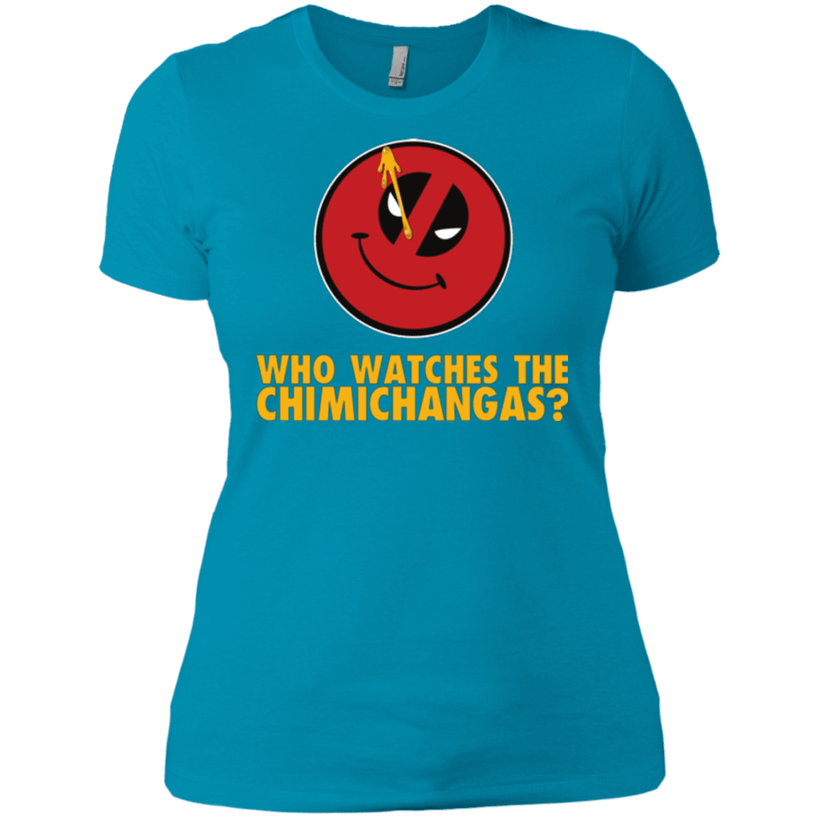 T-Shirts Turquoise / X-Small Chimichangas V4 Women's Premium T-Shirt