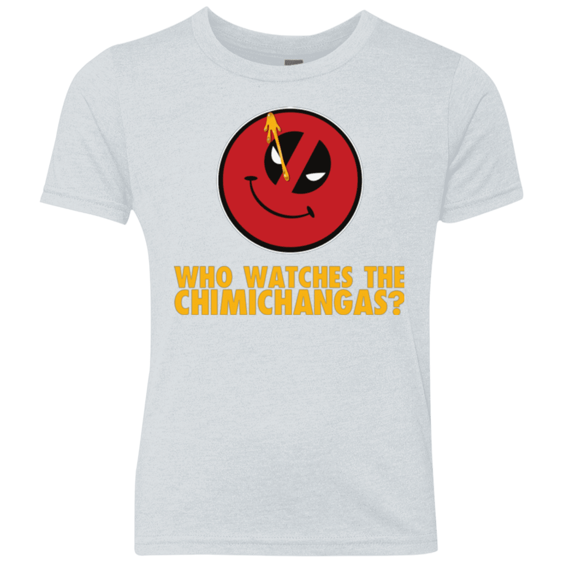 T-Shirts Heather White / YXS Chimichangas V4 Youth Triblend T-Shirt