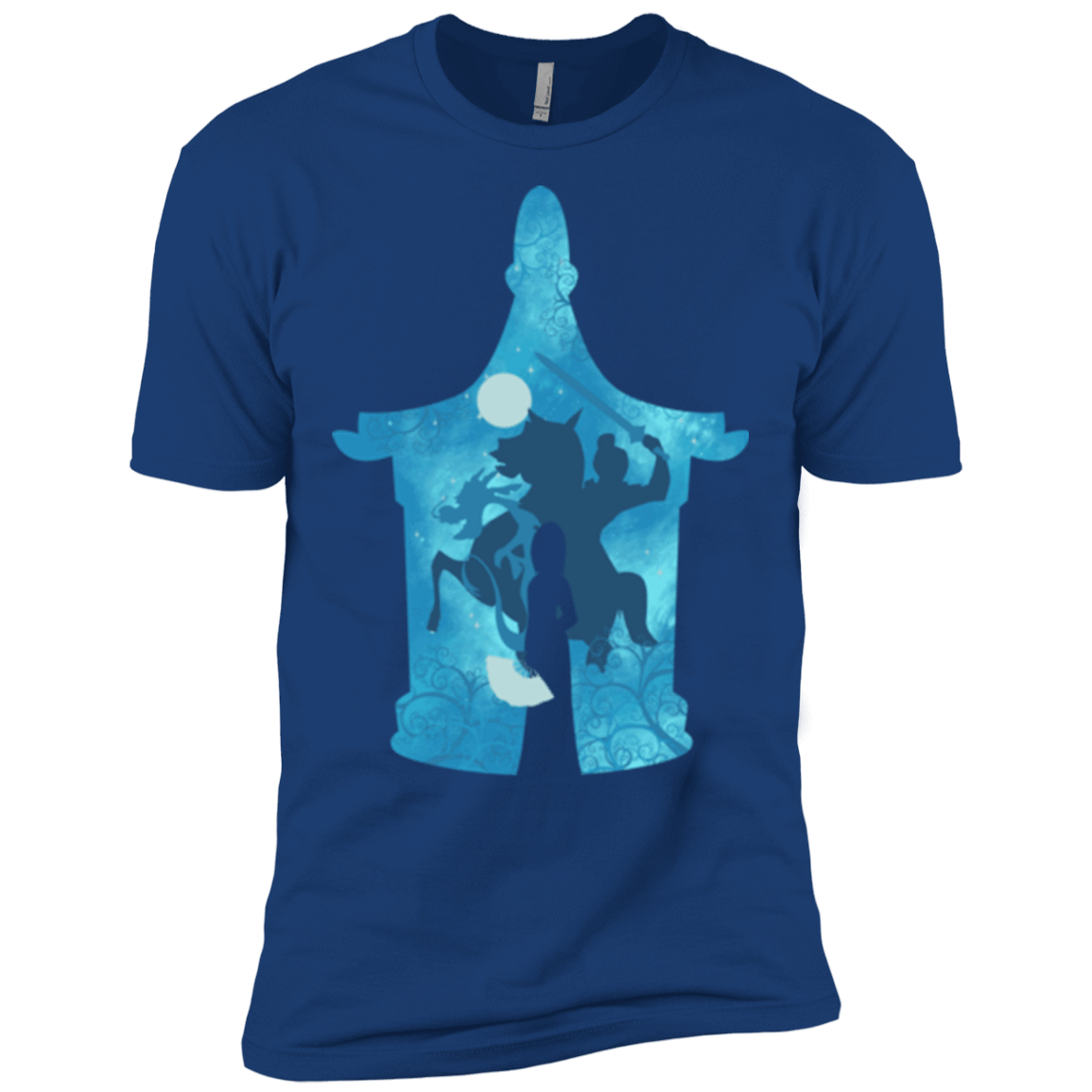 T-Shirts Royal / X-Small Chinese Portrait Men's Premium T-Shirt