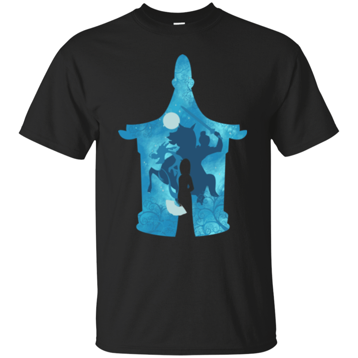 T-Shirts Black / S Chinese Portrait T-Shirt