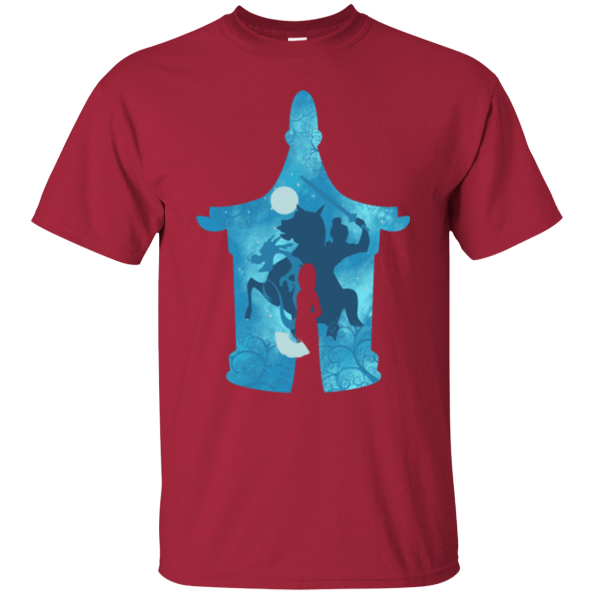 T-Shirts Cardinal / S Chinese Portrait T-Shirt