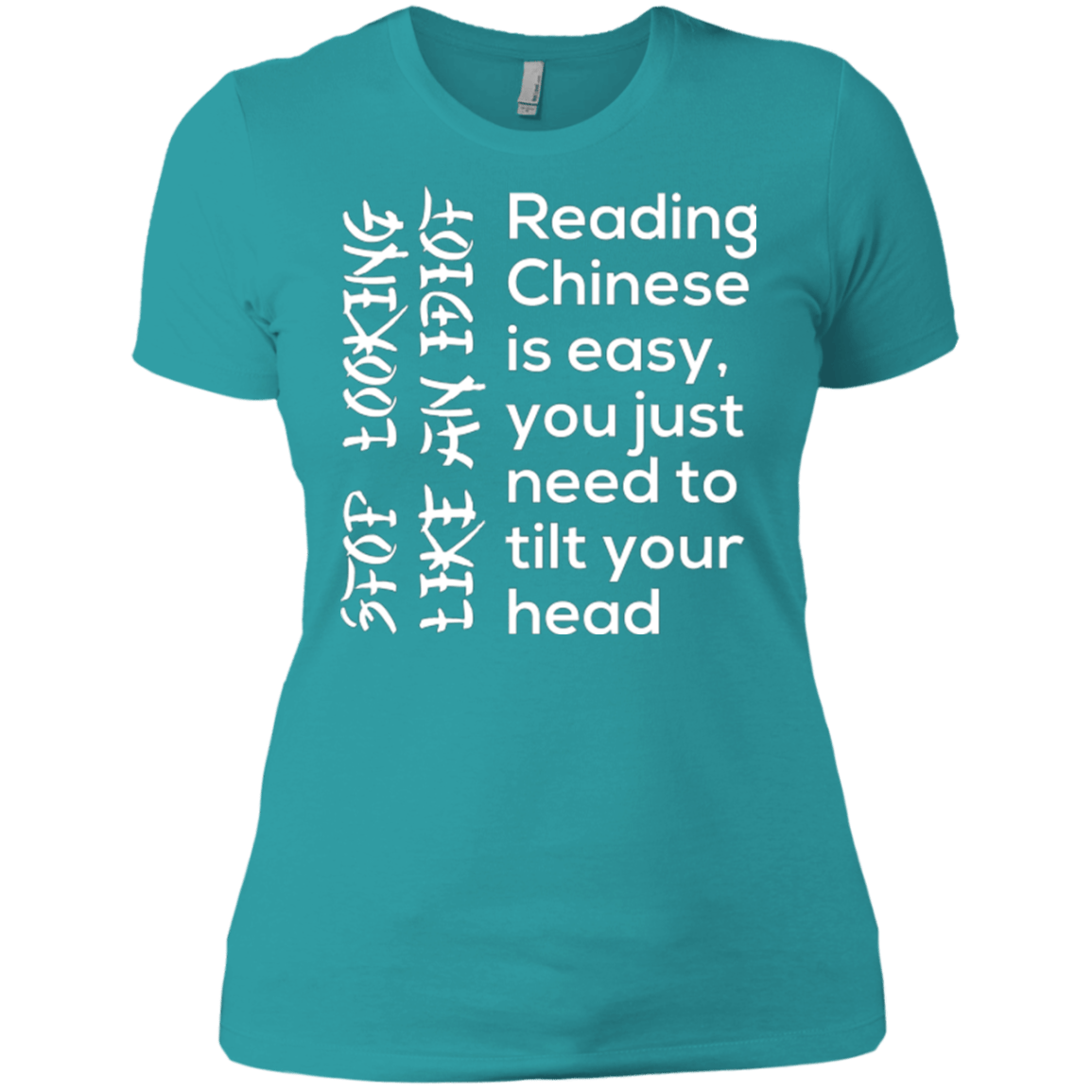 T-Shirts Tahiti Blue / X-Small Chinese Women's Premium T-Shirt