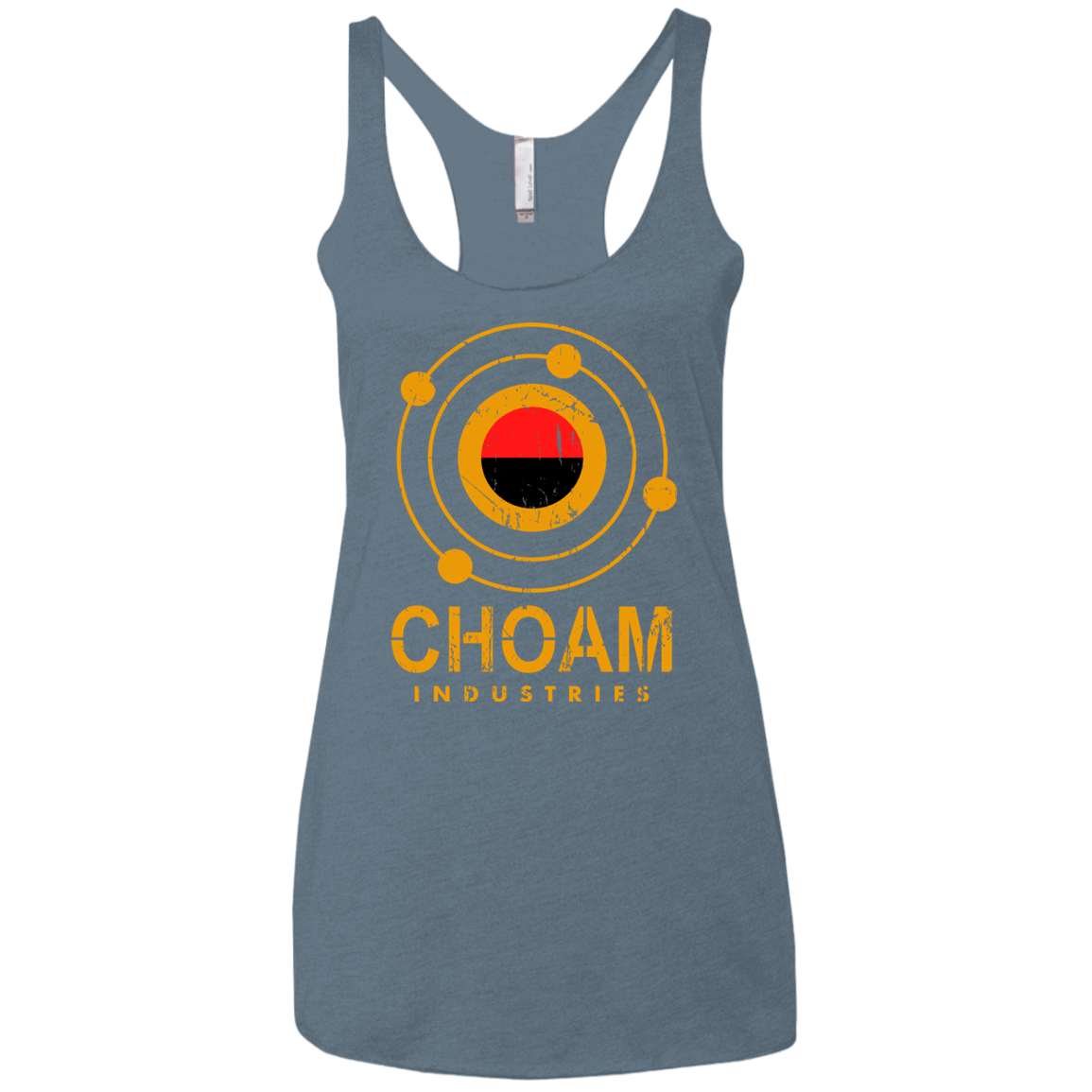 T-Shirts Indigo / X-Small Choam Women's Triblend Racerback Tank