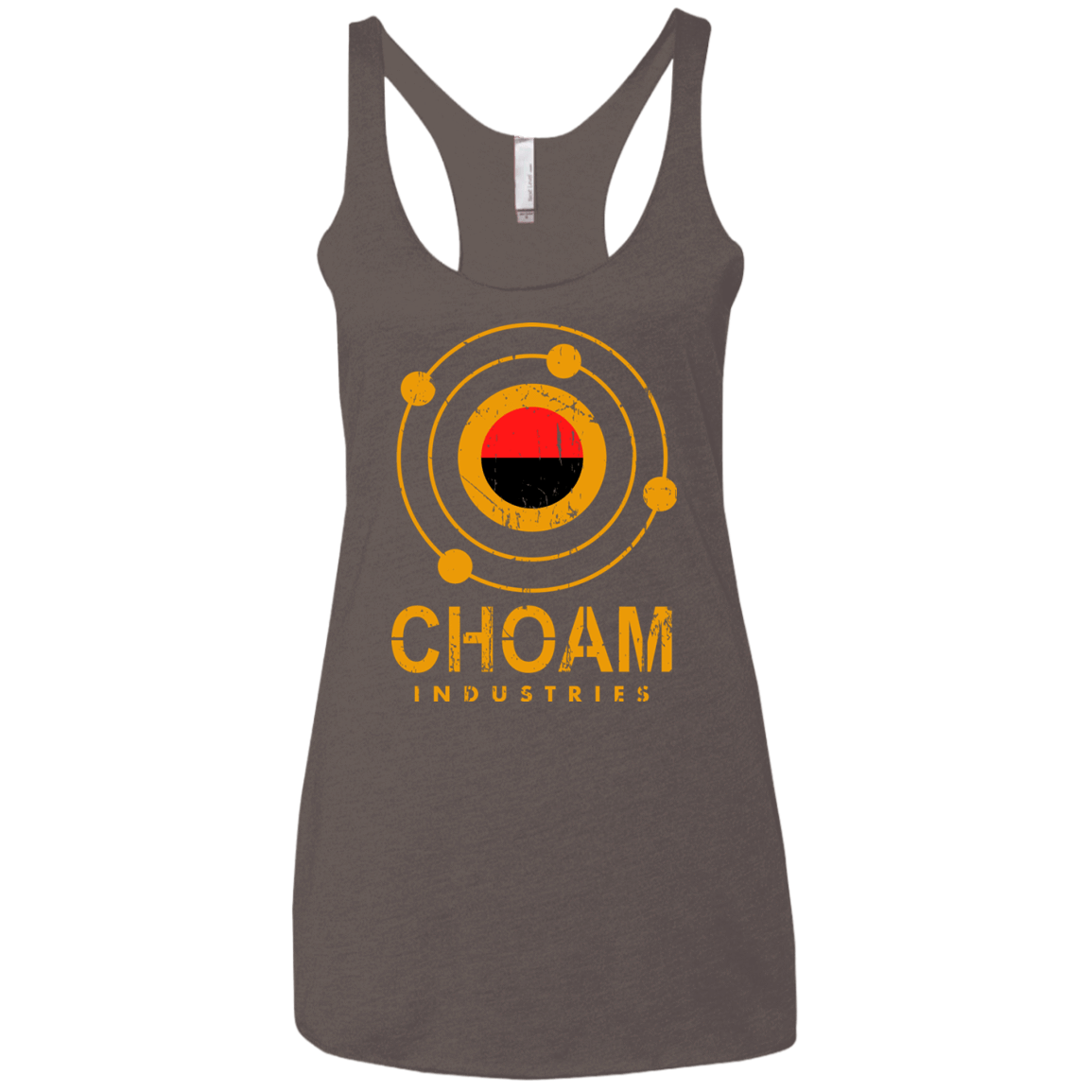 T-Shirts Macchiato / X-Small Choam Women's Triblend Racerback Tank