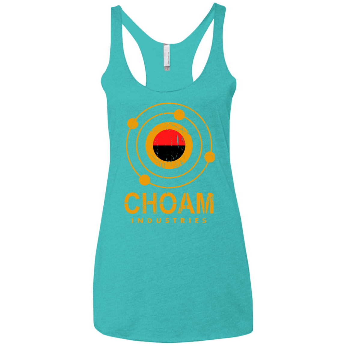 T-Shirts Tahiti Blue / X-Small Choam Women's Triblend Racerback Tank