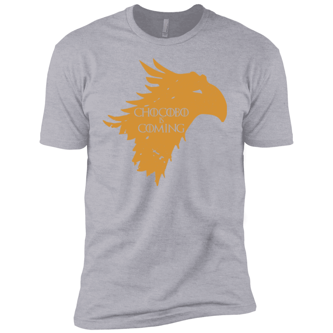 T-Shirts Heather Grey / YXS Chocobo is Coming Boys Premium T-Shirt