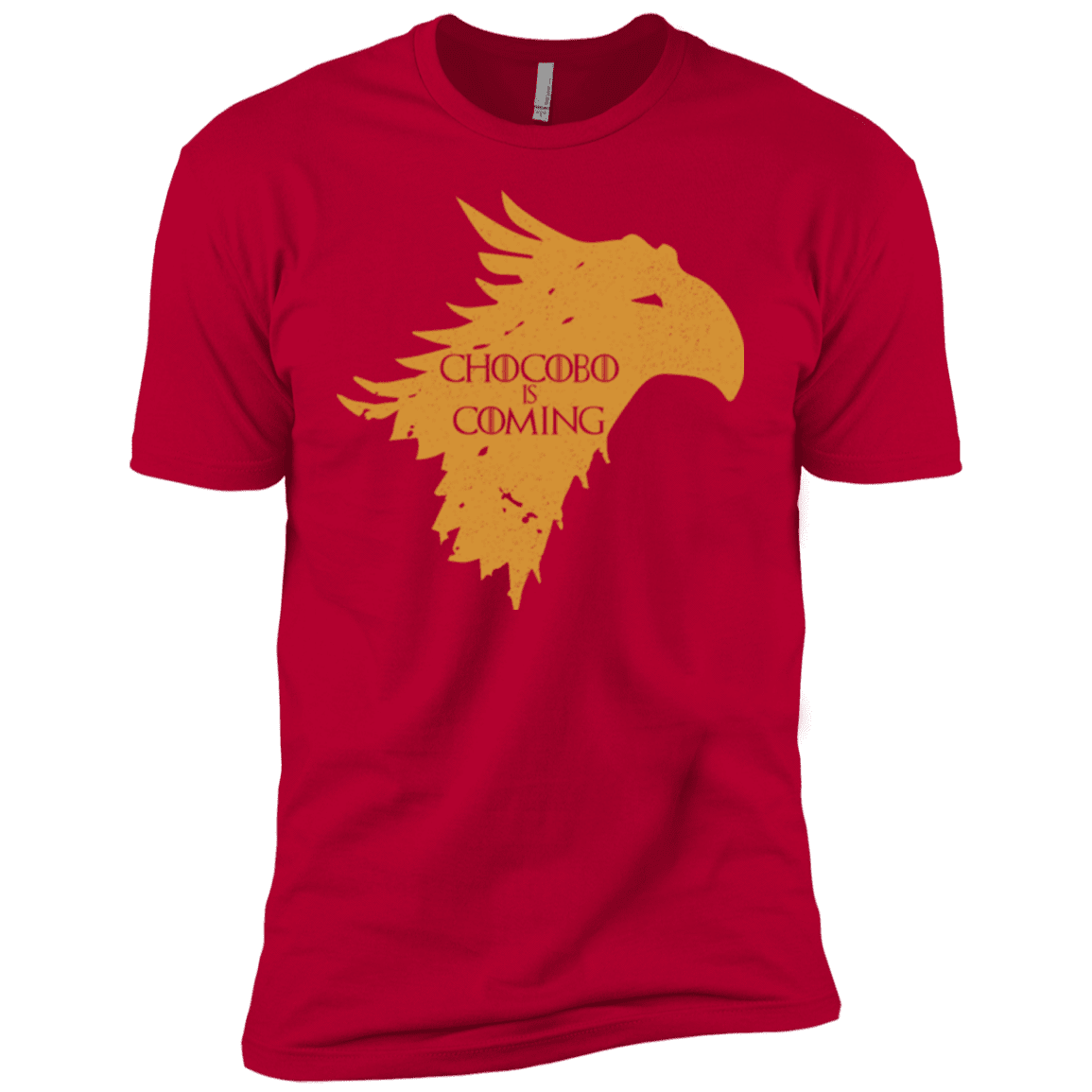 T-Shirts Red / YXS Chocobo is Coming Boys Premium T-Shirt