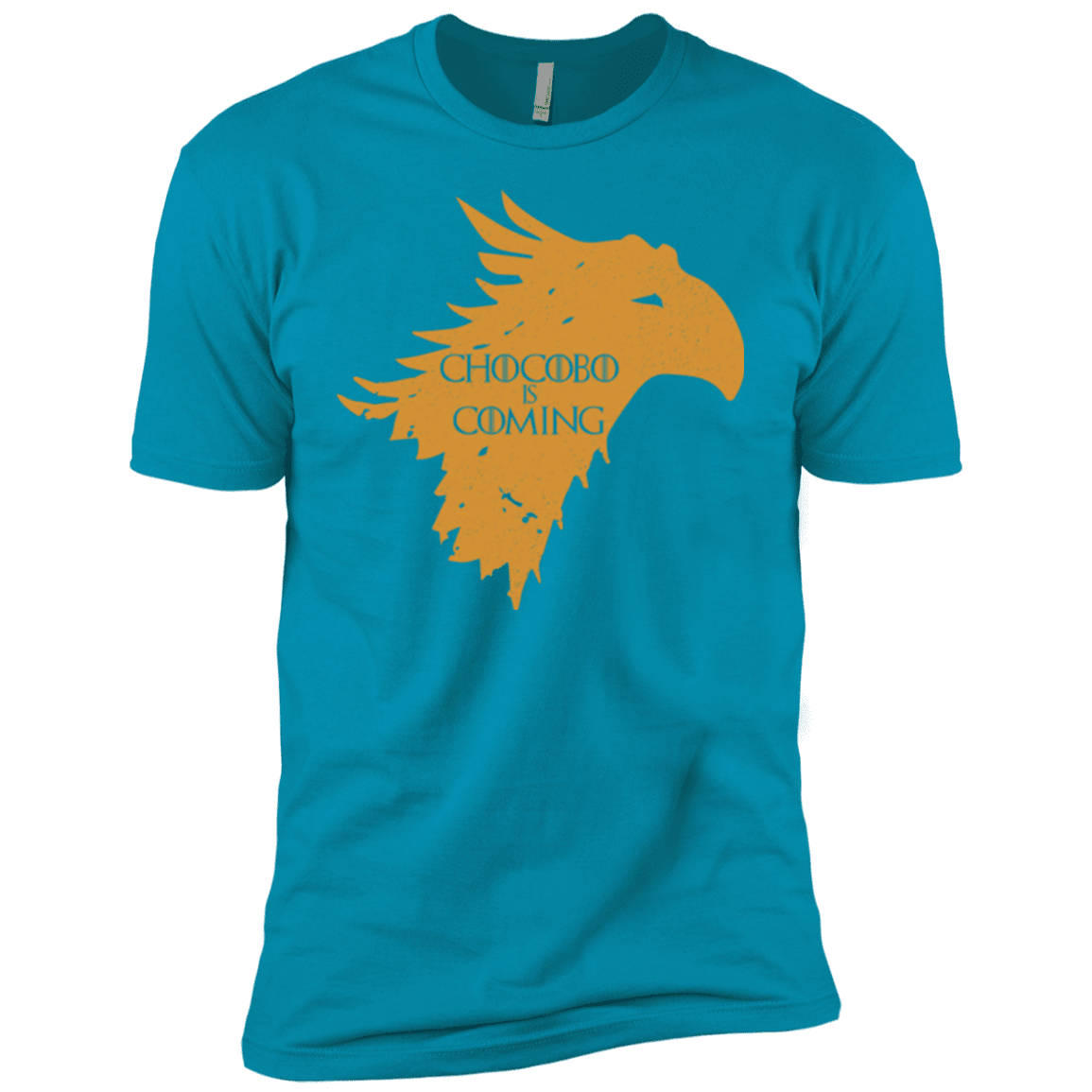 T-Shirts Turquoise / YXS Chocobo is Coming Boys Premium T-Shirt