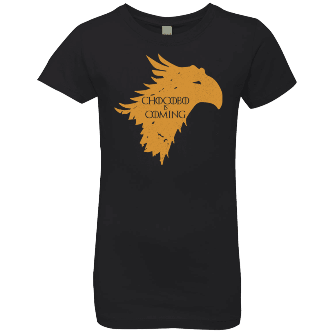 T-Shirts Black / YXS Chocobo is Coming Girls Premium T-Shirt