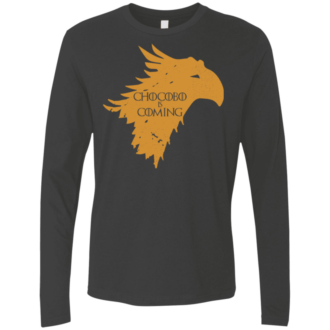 T-Shirts Heavy Metal / Small Chocobo is Coming Men's Premium Long Sleeve