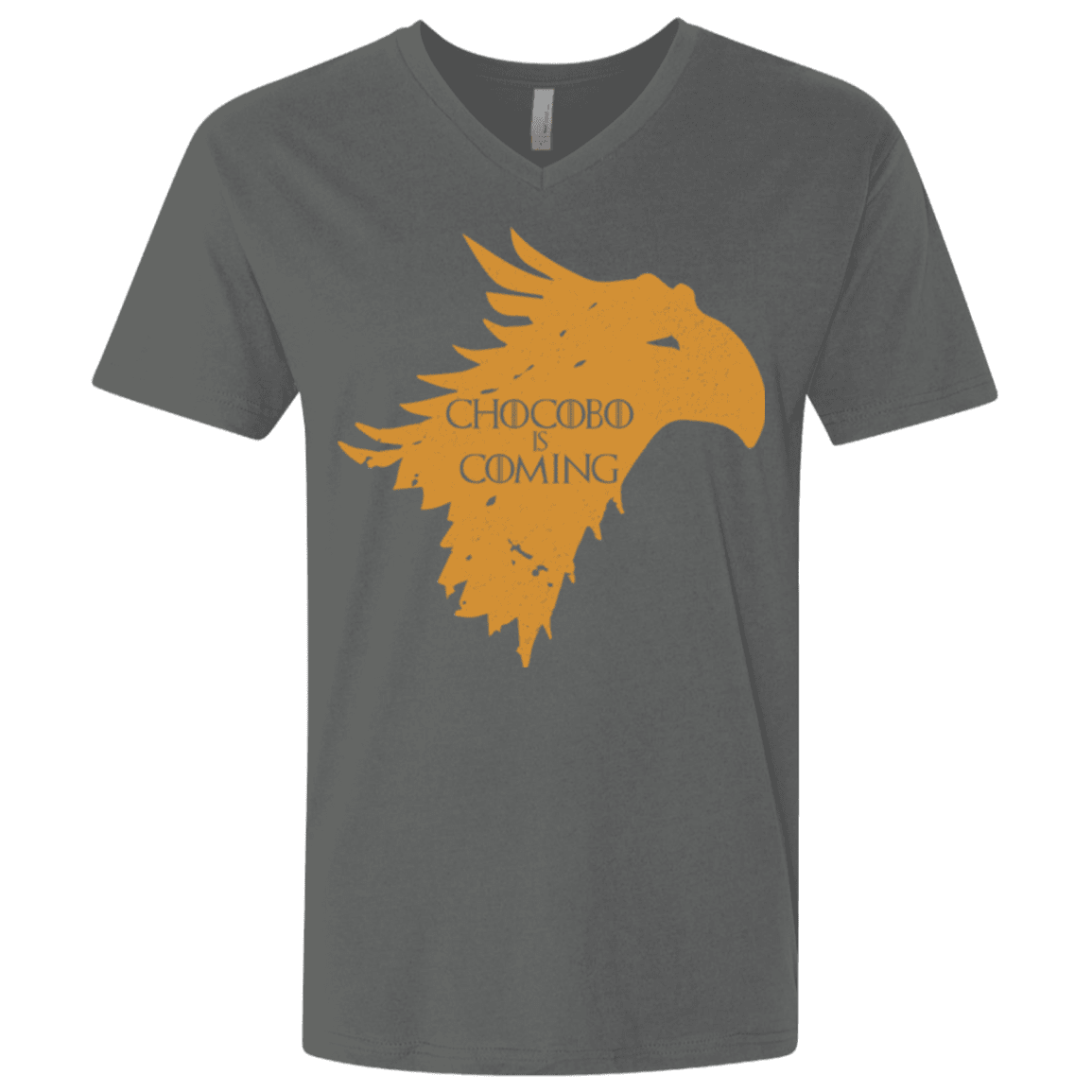 T-Shirts Heavy Metal / X-Small Chocobo is Coming Men's Premium V-Neck