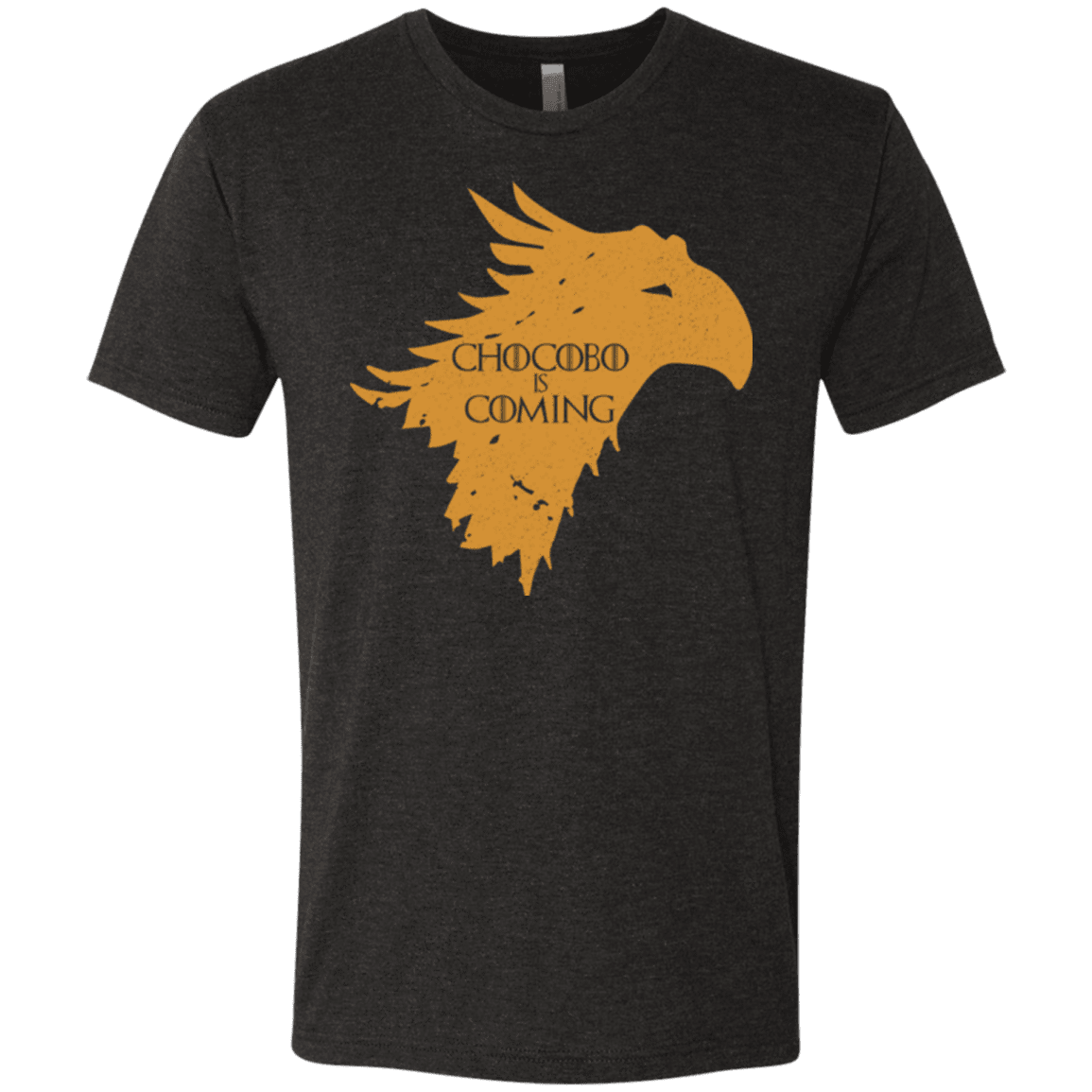 T-Shirts Vintage Black / Small Chocobo is Coming Men's Triblend T-Shirt