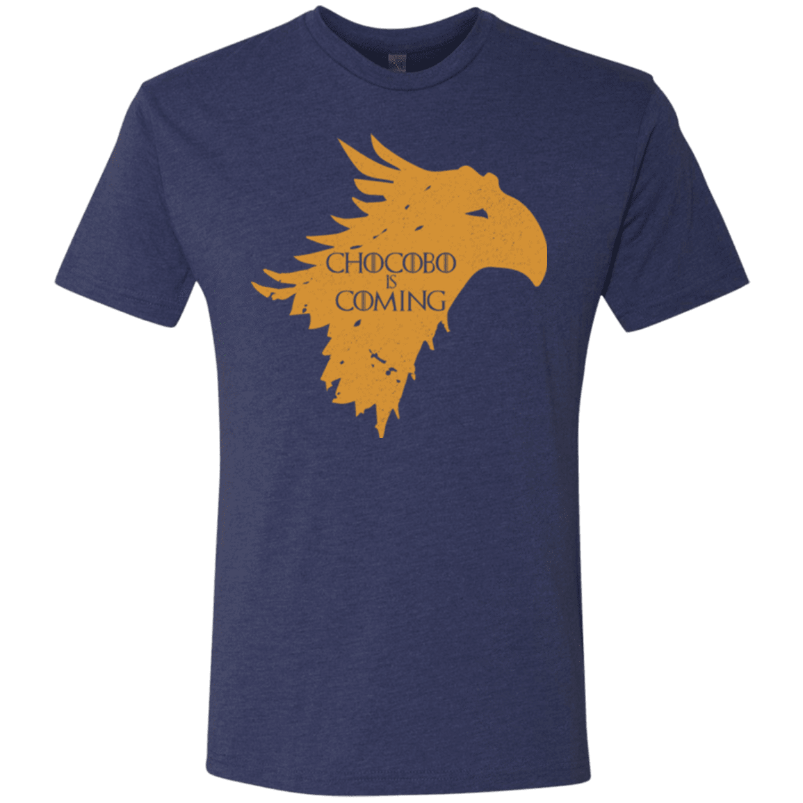 T-Shirts Vintage Navy / Small Chocobo is Coming Men's Triblend T-Shirt