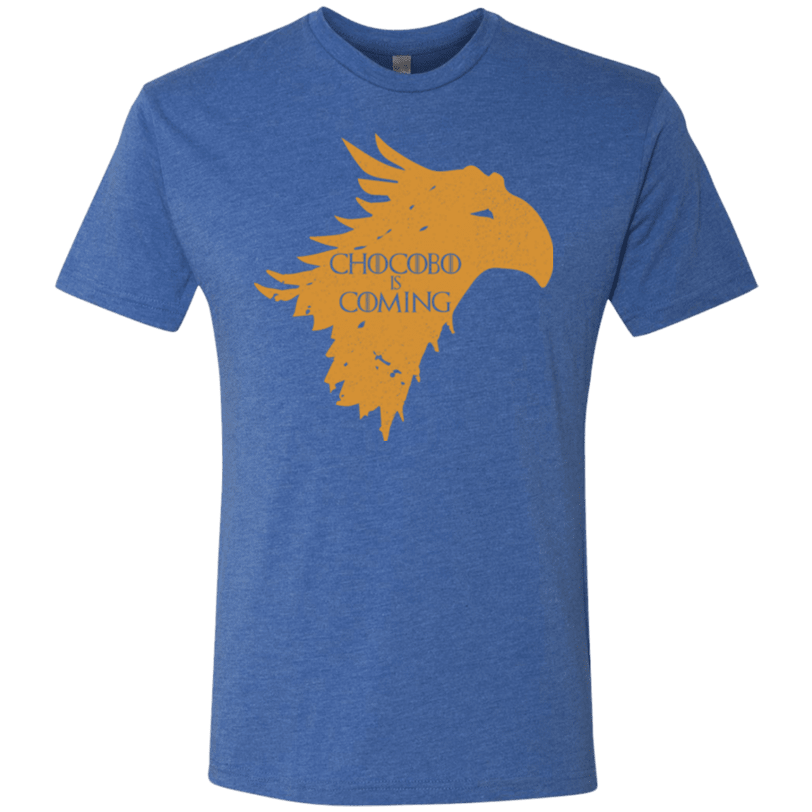 T-Shirts Vintage Royal / Small Chocobo is Coming Men's Triblend T-Shirt
