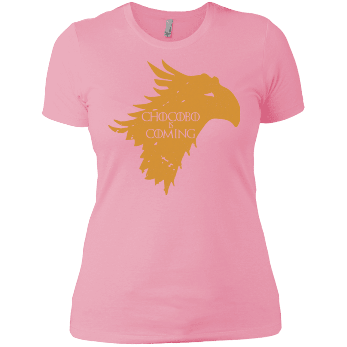 T-Shirts Light Pink / X-Small Chocobo is Coming Women's Premium T-Shirt