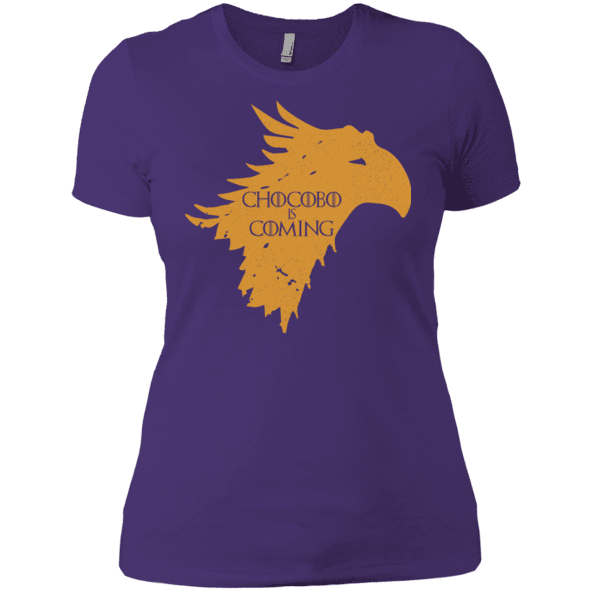 T-Shirts Purple / X-Small Chocobo is Coming Women's Premium T-Shirt