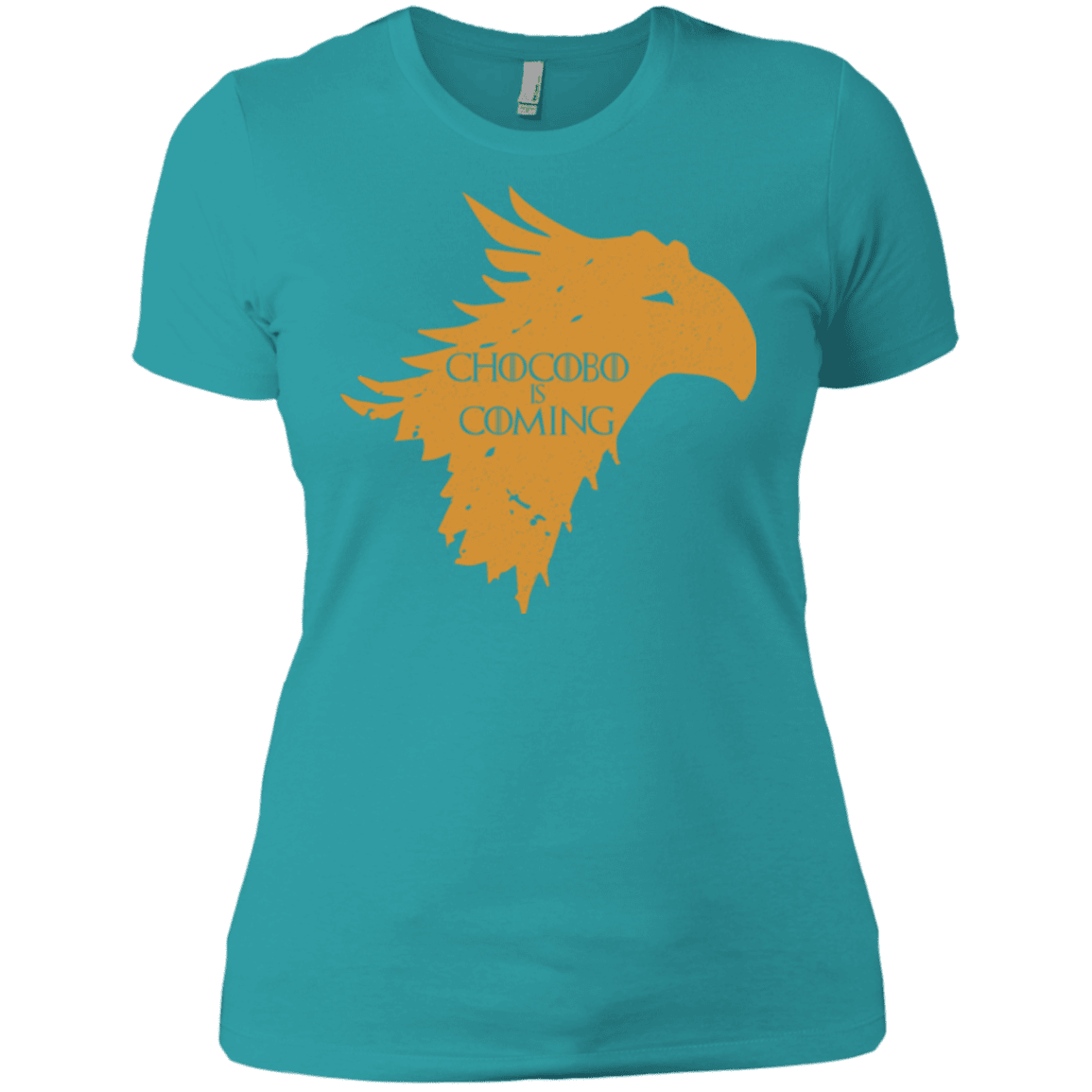 T-Shirts Tahiti Blue / X-Small Chocobo is Coming Women's Premium T-Shirt