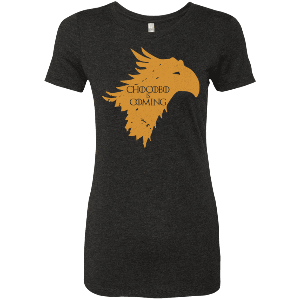 T-Shirts Vintage Black / Small Chocobo is Coming Women's Triblend T-Shirt