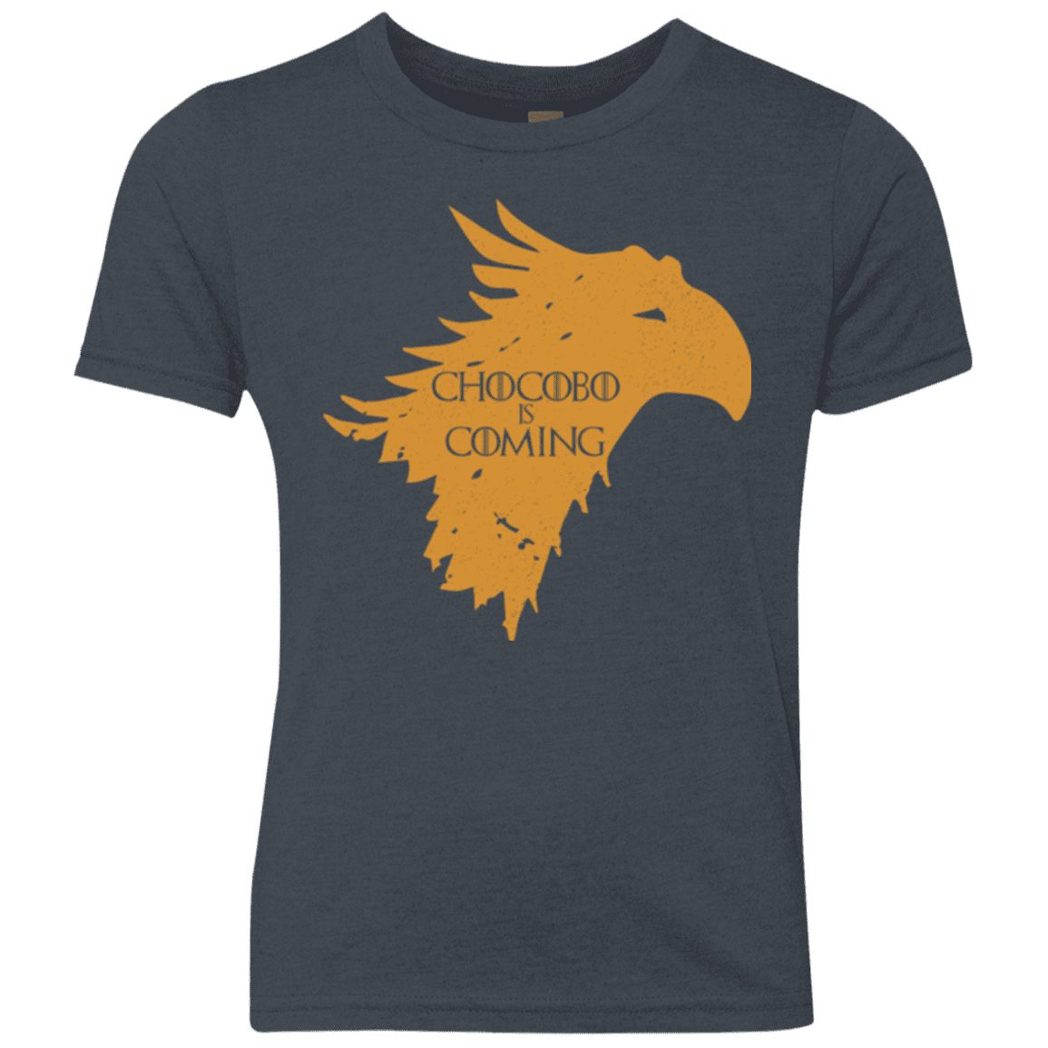 T-Shirts Vintage Navy / YXS Chocobo is Coming Youth Triblend T-Shirt