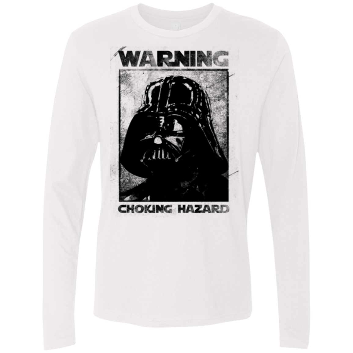 T-Shirts White / Small Choking Hazard Men's Premium Long Sleeve
