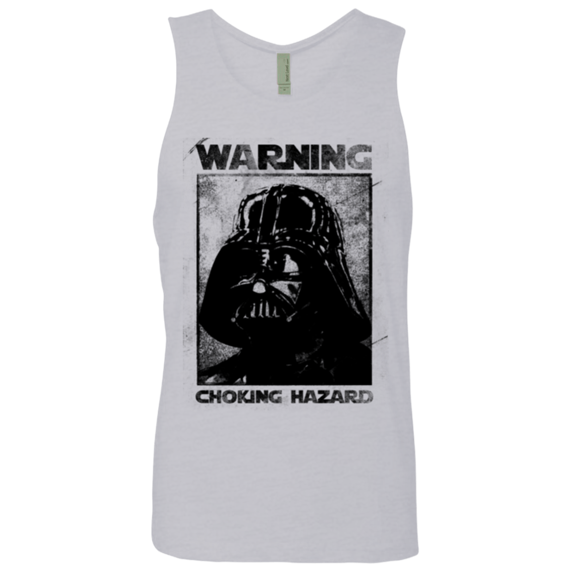 T-Shirts Heather Grey / Small Choking Hazard Men's Premium Tank Top
