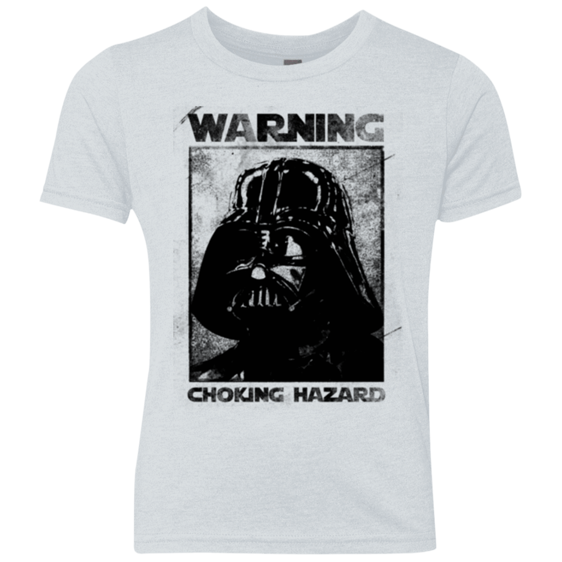 T-Shirts Heather White / YXS Choking Hazard Youth Triblend T-Shirt