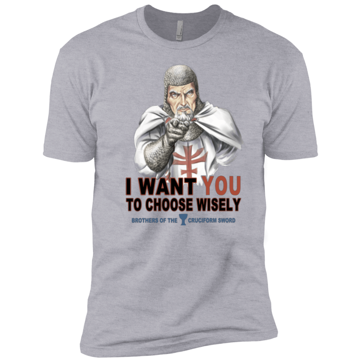 T-Shirts Heather Grey / YXS Choose Wisely Boys Premium T-Shirt