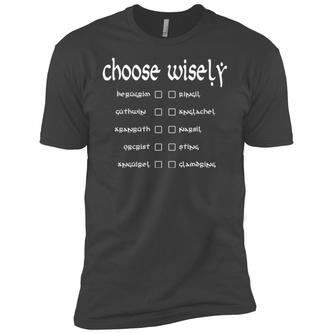 T-Shirts Heavy Metal / YXS Choose wisely Boys Premium T-Shirt