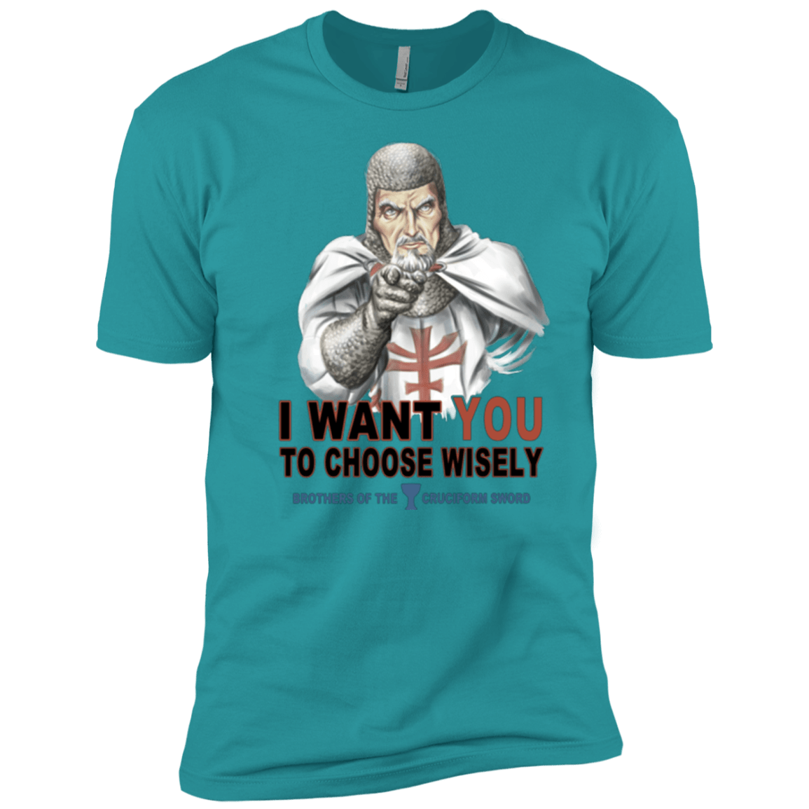 T-Shirts Tahiti Blue / X-Small Choose Wisely Men's Premium T-Shirt