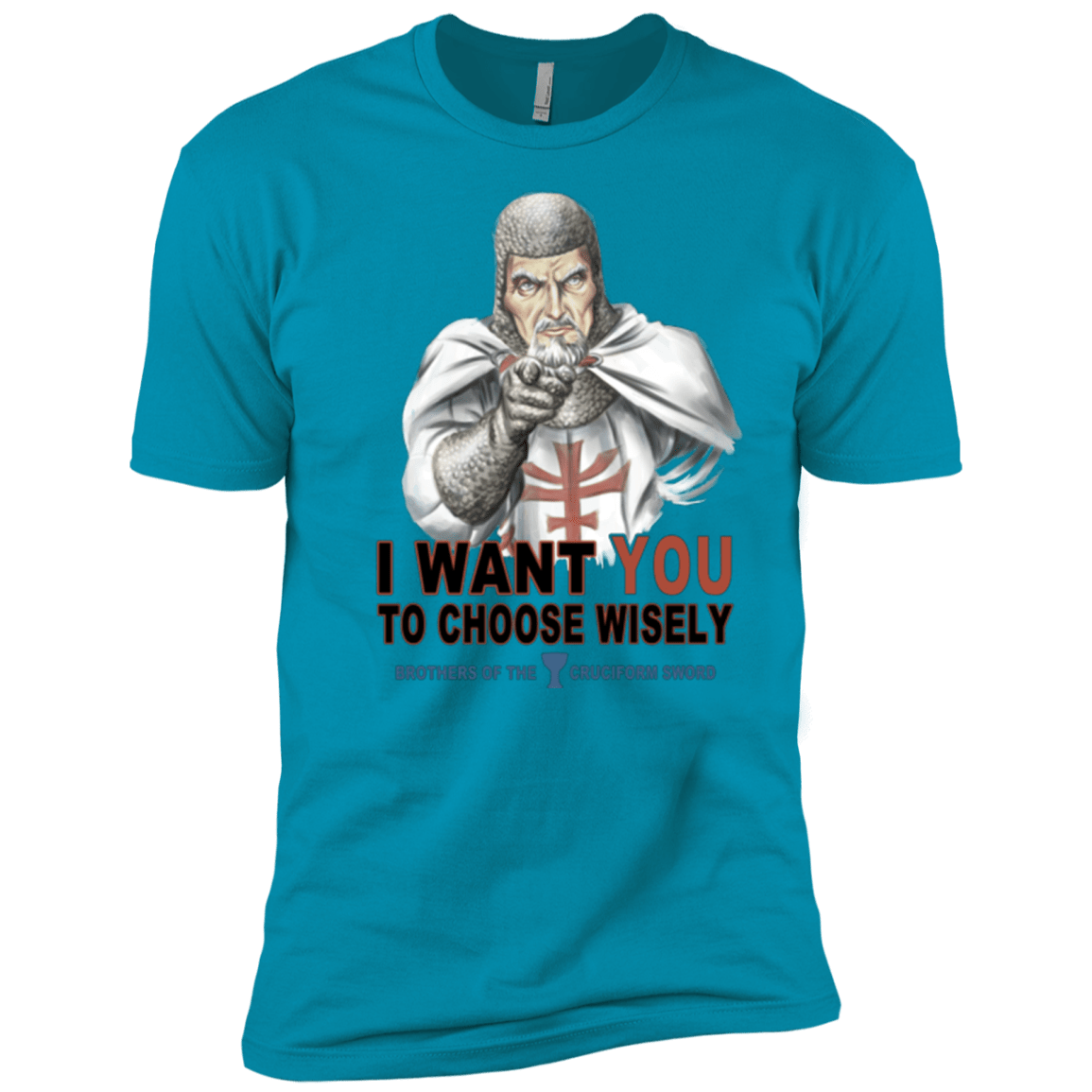 T-Shirts Turquoise / X-Small Choose Wisely Men's Premium T-Shirt