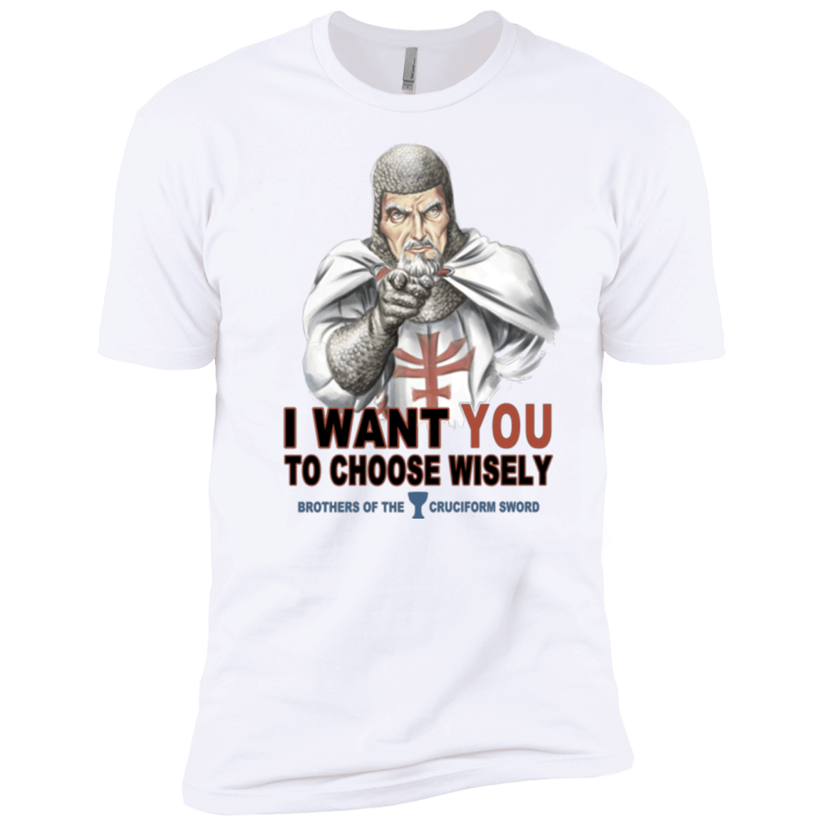 T-Shirts White / X-Small Choose Wisely Men's Premium T-Shirt