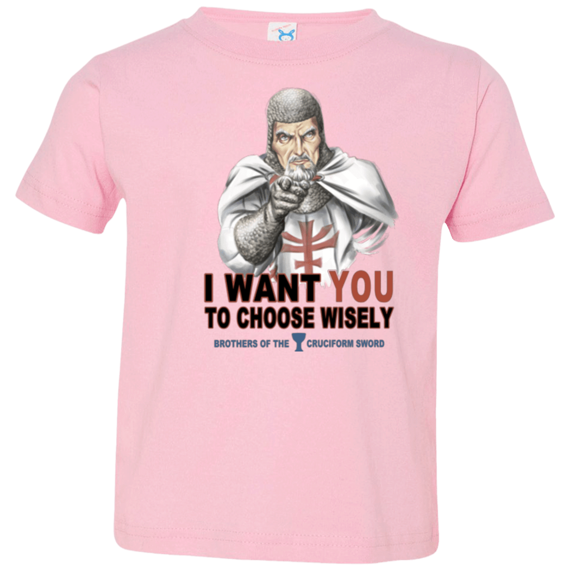 T-Shirts Pink / 2T Choose Wisely Toddler Premium T-Shirt
