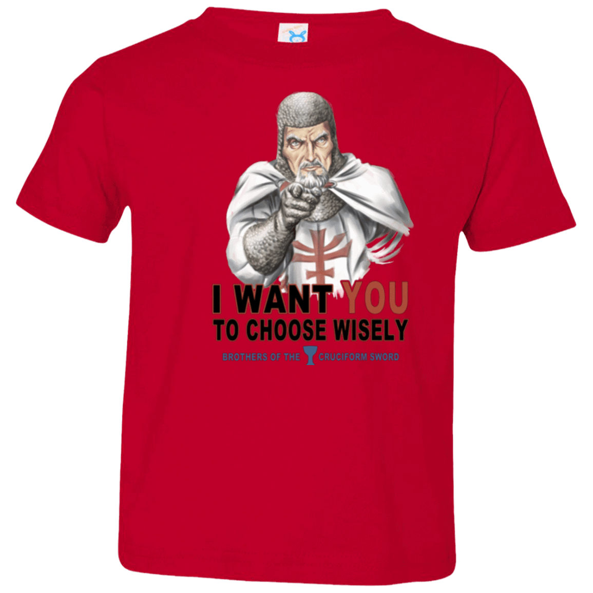 T-Shirts Red / 2T Choose Wisely Toddler Premium T-Shirt