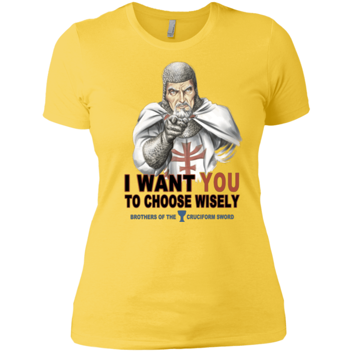 T-Shirts Vibrant Yellow / X-Small Choose Wisely Women's Premium T-Shirt