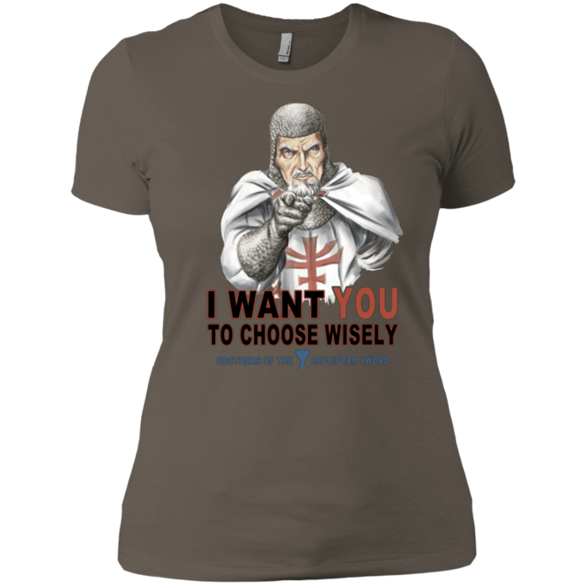 T-Shirts Warm Grey / X-Small Choose Wisely Women's Premium T-Shirt