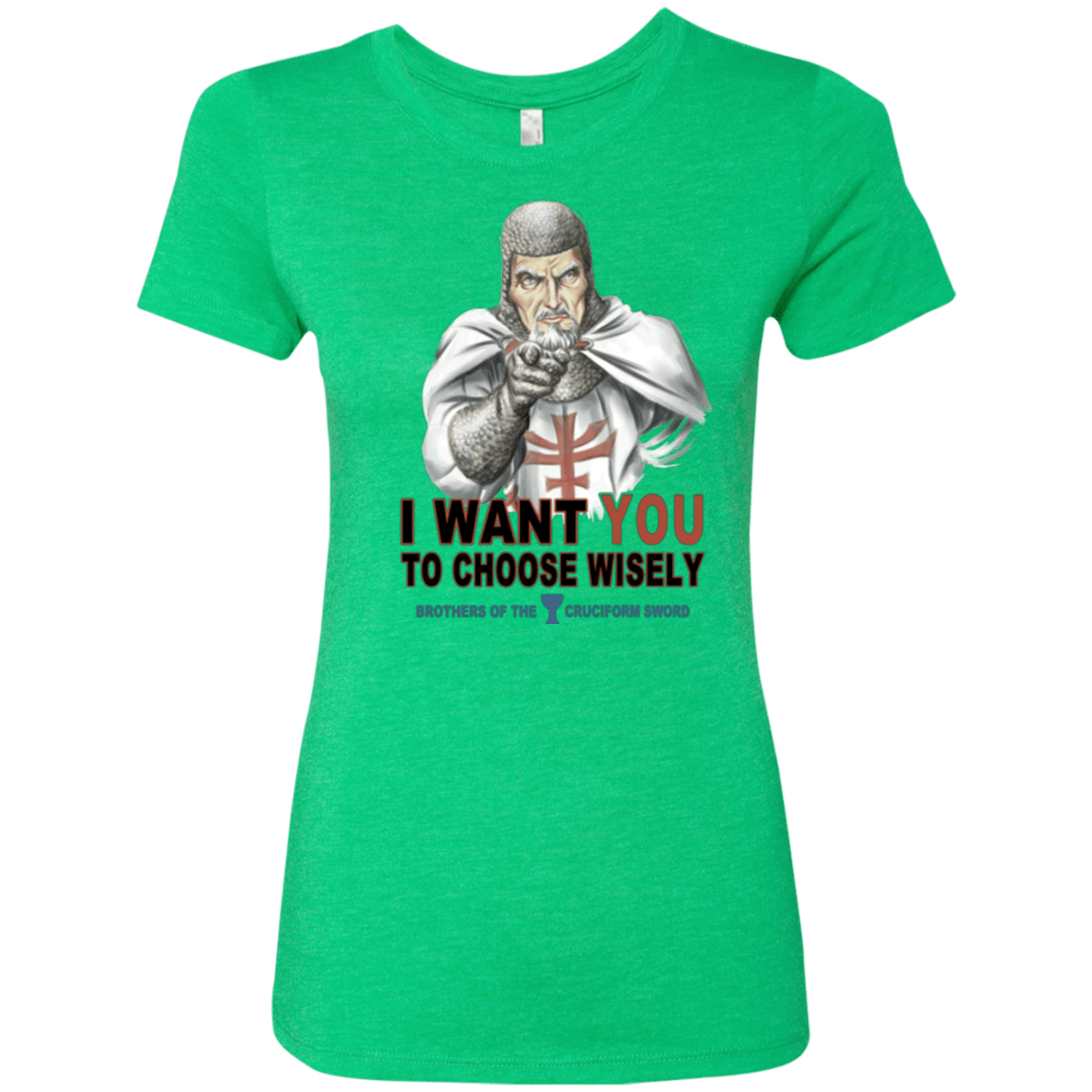 T-Shirts Envy / Small Choose Wisely Women's Triblend T-Shirt