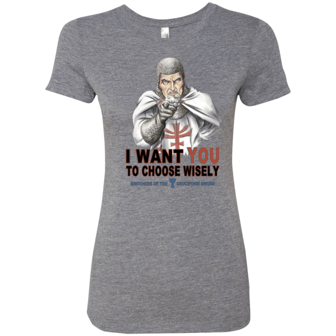T-Shirts Premium Heather / Small Choose Wisely Women's Triblend T-Shirt